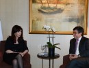 La Presidenta se reunió con el titular del BID en Nueva York