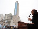 Con un homenaje a Belgrano, la Presidenta encabezó el acto central de la Día de la Bandera en Rosario