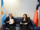Encuentro bilateral entre los presidentes de la Argentina y Chile