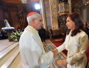 La Presidenta participó del Tedeum del 25 de mayo en la Catedral Metropolitana