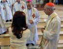 La Presidenta participó del Tedeum del 25 de mayo en la Catedral Metropolitana