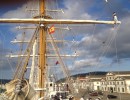 La Fragata Libertad viaja al puerto francés de Toulon