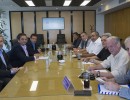  Los ministros Rogelio Frigerio y Jorge Triaca, y el secretario Mario Quintana se reunieron con la CGT