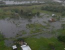 Defensa recorrió las zonas del litoral afectadas por las inundaciones