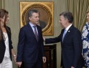 El presidente Macri se reunió con su par colombiano en Bogotá