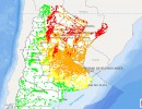 La CONAE elaboró un Mapa de Riesgo Ambiental de Dengue