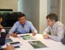 Marcos Peña se reunió con el gobernador de Chaco