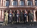 Un día en la vida de los granaderos de Casa Rosada