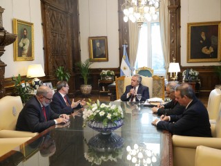 El presidente se reunió con el ministro de Relaciones Exteriores de Cuba