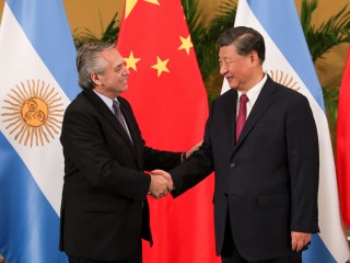 Alberto Fernández se reunió con el presidente Xi Jinping