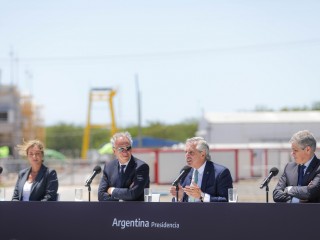 Alberto Fernández inauguró las obras de la Central Térmica en Ensenada que amplían 50% la capacidad de generación de energía eléctrica