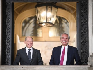 Alberto Fernández: “Coincidimos con Scholz en potenciar el multilateralismo en un mundo que otra vez tiende a bipolarizarse”