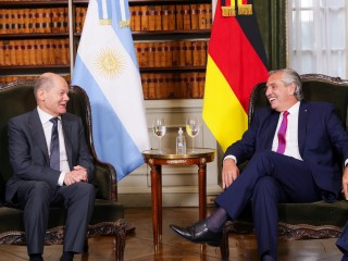 Alberto Fernández: “Coincidimos con Scholz en potenciar el multilateralismo en un mundo que otra vez tiende a bipolarizarse”