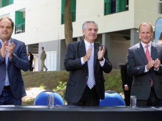 El presidente entregó en Paraná la vivienda 85.000 desde el inicio de la gestión