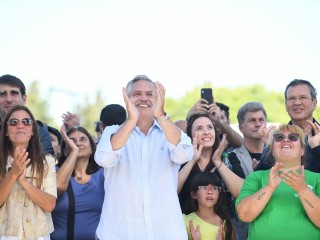 El presidente encabezó la apertura del ciclo Verano en Tecnópolis - Atardeceres 2023