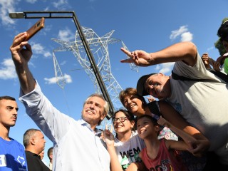 El presidente encabezó la apertura del ciclo Verano en Tecnópolis - Atardeceres 2023