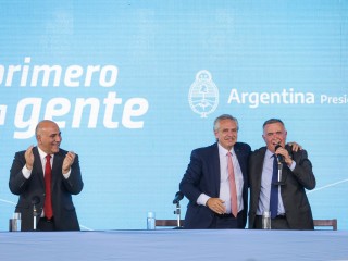 Alberto Fernández: “Hay un horizonte y un futuro que depende de nosotros que podamos alcanzar”