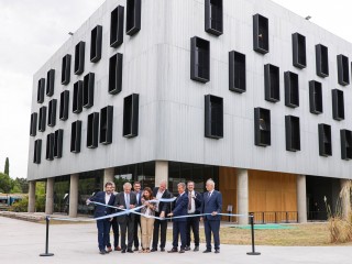 El presidente inauguró la nueva Torre de Desarrollo Académico de la Universidad Nacional de San Martín