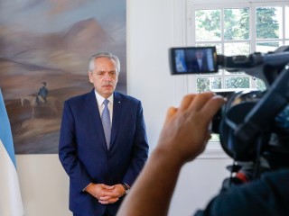 El presidente realizó anuncios sobre la situación en Rosario