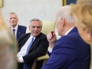 El presidente mantuvo una reunión bilateral con su par de los Estados Unidos, Joseph Biden
