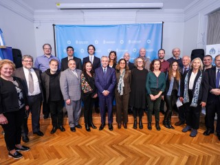 El presidente se reunió con académicas y académicos en Nueva York