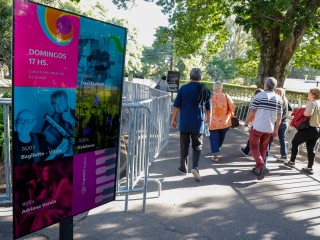 Comenzaron los Conciertos por la Democracia en Olivos 