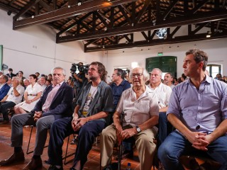 El presidente firmó el compromiso Ni un pibe, ni una piba menos por la droga, en Luján