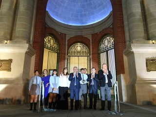 El presidente inauguró las obras de ampliación y puesta en valor de la Escuela Centenario en Santiago del Estero