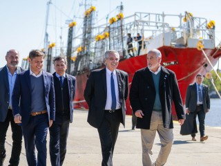 Alberto Fernández: “Hoy ponemos en marcha un nuevo tiempo para la navegabilidad del Río de la Plata”