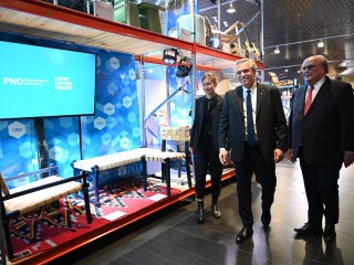 El presidente inauguró la exposición de diseño e innovación industrial más grande de los últimos 50 años con más de 400 PyMEs de todo el país