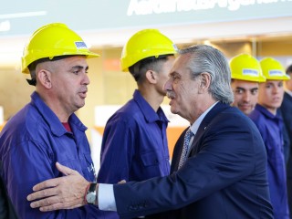 El presidente inauguró la nueva terminal de partidas del Aeropuerto Internacional de Ezeiza