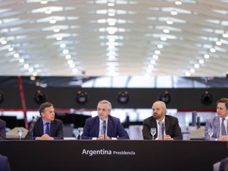 El presidente inauguró la nueva terminal de partidas del Aeropuerto Internacional de Ezeiza