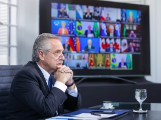 El presidente participó del Foro de las Principales Economías sobre Energía y Clima