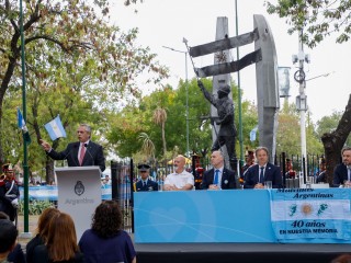 Alberto Fernández convocó a fortalecer el compromiso con Malvinas y a seguir alzando la voz hasta que el mundo nos escuche
