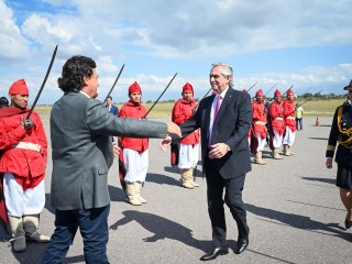 El presidente llegó a Salta donde recorrerá y anunciará obras