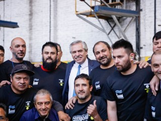 Alberto Fernández: “Están los que piensan que el trabajo es un costo y los que pensamos que el trabajo es un insumo central para el desarrollo económico”