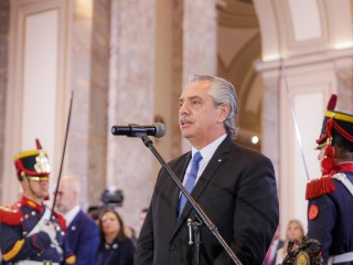 Alberto Fernández convocó a construir en unidad una sociedad más justa