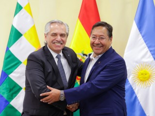 Alberto Fernández y Luis Arce remarcaron la importancia de incrementar el comercio bilateral y la cooperación estratégica