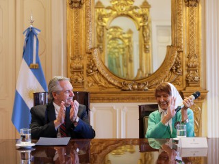 El presidente se reunió con representantes de familiares de detenidos-desaparecidos de Latinoamérica