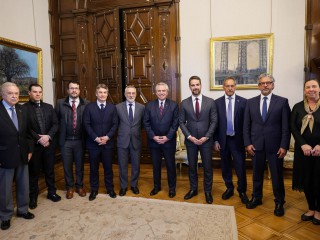 El presidente se reunió con el gobernador de Rio Grande do Sul