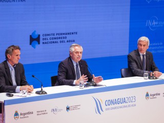El presidente encabezó la apertura del CONAGUA
