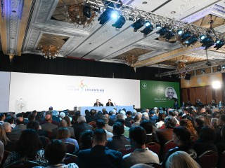 El presidente encabezó un encuentro del sector cooperativo de todo el país