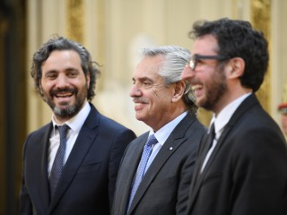 El presidente encabezó la ceremonia de jura de diplomáticos y diplomáticas del Instituto del Servicio Exterior de la Nación