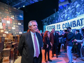 El presidente encabezó el cierre del Encuentro Federal de Orquestas Infantiles y Juveniles de Argentina en Tecnópolis