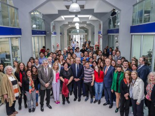 El presidente visitó la sede del Servicio Meteorológico Nacional donde funciona la nueva supercomputadora Clementina XXI