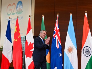 “Es hora de entender que lo que está en juego es la preservación de la vida humana”, afirmó el presidente en el G20