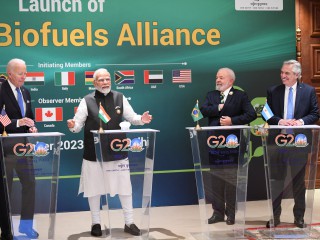 El presidente participó del lanzamiento de la Alianza Global de Biocombustibles