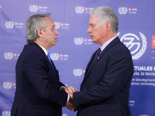 El presidente participa de la Cumbre del G77+China