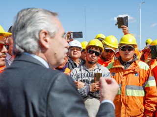 Alberto Fernández: “Somos el gobierno que en 4 años más obra pública hizo en la Argentina”