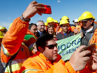 Alberto Fernández: “Somos el gobierno que en 4 años más obra pública hizo en la Argentina”
